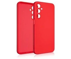 Beline silikoninis Samsung A16 dėklas telefonui raudonos spalvos/red
