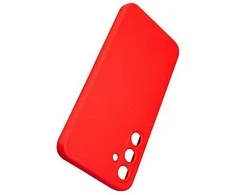 Beline Silikoninis Samsung Galaxy A35 A356 dėklas telefonui raudonos spalvos