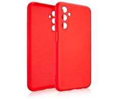 Beline Silikoninis Samsung Galaxy M34 5G M346 dėklas telefonui raudonos spalvos