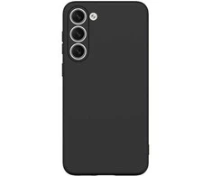 Beline silikoninis Samsung Galaxy S23 S911 dėklas telefonui juodos spalvos