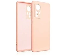 Beline Silikoninis Xiaomi 12 dėklas telefonui rožinio aukso spalvos
