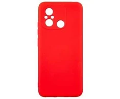 Beline Silikoninis Xiaomi 12C dėklas telefonui raudonos spalvos