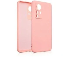 Beline Silikoninis Xiaomi 12T dėklas telefonui rožinio aukso spalvos