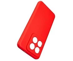 Beline Silikoninis Xiaomi 14 Pro dėklas telefonui raudonos spalvos