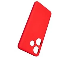 Beline Silikoninis Xiaomi Poco F6 dėklas telefonui raudonos spalvos