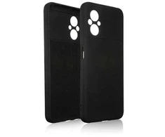 Beline Silikoninis Xiaomi Poco M5 dėklas telefonui juodos spalvos