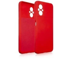 Beline Silikoninis Xiaomi Poco M5 dėklas telefonui raudonos spalvos