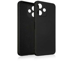 Beline Silicone Dėklas Xiaomi Redmi 12 juodos spalvos