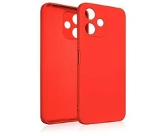 Beline Silikoninis Xiaomi Redmi 12 dėklas telefonui raudonos spalvos