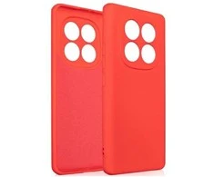 Beline silikoninis dėklas Xiaomi Redmi Note 14 Pro red
