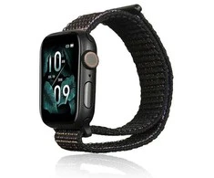 Beline apyrankė Apple Watch Nylon 38/40/41mm juodos spalvos