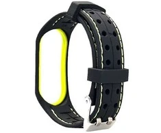 Beline apyrankė Mi Band 7 Smart juodos ir laimo spalvos