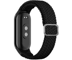 Beline apyrankė Mi Band 9/8 Textile juodos spalvos