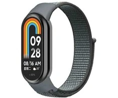 Beline Mi Band 9/8 NylonLoop apyrankė pilka