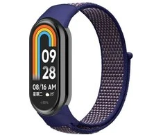Beline Mi Band 9/8 NylonLoop apyrankė Navy
