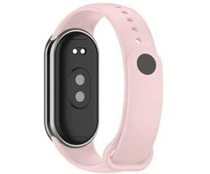 Beline apyrankė Simple Mi Band 9/8 rožinės spalvos