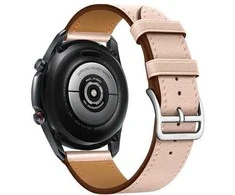 Beline apyrankė Watch 20mm Hermes Leather rožinės spalvos box