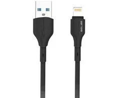 Beline kabelis 25W USB-A/Lightning 1m juodos spalvos BLNCBL01