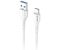 Beline kabelis 25W USB-A/USB-C 1m baltos spalvos BLNCWC01