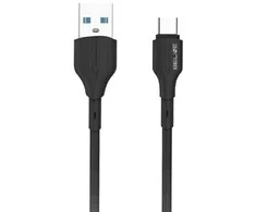 Beline kabelis 25W USB-A/USB-C 1m juodos spalvos BLNCBC01