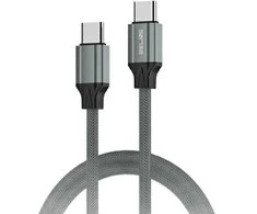 Beline kabelis 65W USB-C/USB-C 1m juodos spalvos BLNCBC03