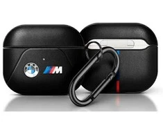 BMW BMAP222PVTK AirPods Pro 2 (2022/2023) dėklas juodos spalvos Curved Line