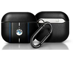 BMW BMAP222RVSK AirPods Pro 2 (2022/2023) dėklas ausinėms juodos spalvos Color Lines