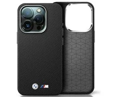 BMW M Edition Kevlar Wrapped Metal Apple iPhone 16 Pro Max Case - dėklas telefonui juodos spalvos
