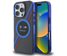 BMW Motosport IML Circle MagSafe Case Apple iPhone 16 Pro Max - dėklas telefonui juodos spalvos