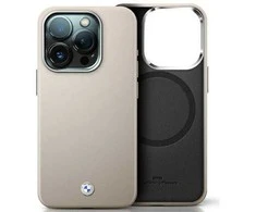 BMW BMHMP16X23PUFWG Apple iPhone 16 Pro Max 6.9" dėklas telefonui pilkos spalvos Sign Full Wrapped Metal MagSafe