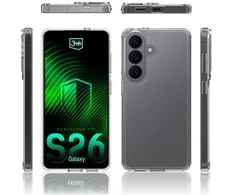 3mk šarvuotas dėklas, skirtas „Samsung Galaxy S26 Pro“ - skaidrus