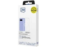 Dėklas 3Mk apsauga 3mk „Armor MagCase“, skirtas „Google Pixel 10A“ – skaidrus