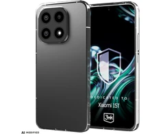 3MK Clear Case dėklas Xiaomi 15T 5G