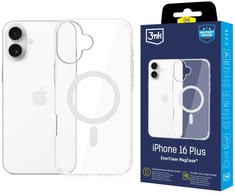 Dėklas 3MK EverClear MagCase do Apple iPhone 16 Plus