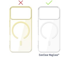 Dėklas 3mk EverClear MagCase for Apple iPhone 17 Pro - transparent