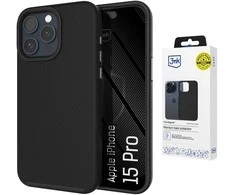 Dėklas 3Mk Protection 3mk Fortis MagCase for iPhone 15 Pro - Juodas