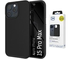 Dėklas 3Mk Protection 3mk Fortis MagCase for iPhone 15 Pro Max - Juodas