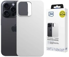 Dėklas 3MK Hardy MagSilicone skirtas Apple iPhone 13 Pro Max sidabro spalvos