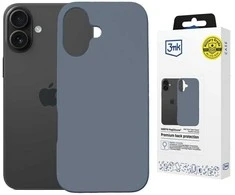 Dėklas 3MK Hardy MagSilicone Apple iPhone 16 Plus ultramarine