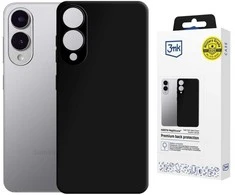 Dėklas 3MK Hardy MagSilicone skirtas Samsung Galaxy S25 Edge juodos spalvos