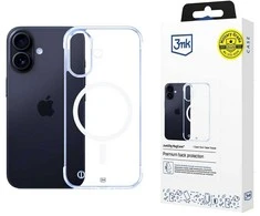 Dėklas 3Mk Protection 3mk Just20g MagCase for iPhone 16 Plus - transparent