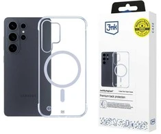 Dėklas 3mk Just20g MagCase, skirtas Samsung Galaxy S26 Ultra - skaidrus