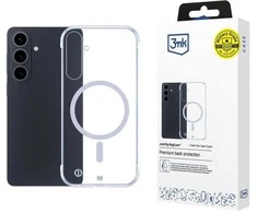 Dėklas 3mk Just20g MagCase, skirtas Samsung Galaxy S26 Pro - skaidrus