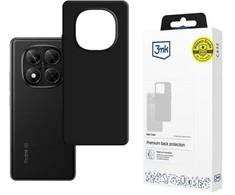 Dėklas 3MK Matt Case Pro skirtas Redmi Note 14 PRO 5G/POCO X7 5G juodos spalvos