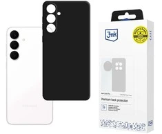 3mk matinis dėklas Pro, skirtas „Samsung Galaxy S25 FE“ - matinis juodas