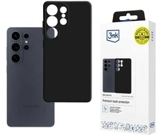 3mk matinis dėklas „Pro“, skirtas „Samsung Galaxy S26 Ultra“ - matinis juodas
