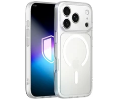 Dėklas 3MK Misty MagCase do Apple iPhone 17 Pro baltas