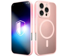 Dėklas 3MK Misty MagCase do Apple iPhone 16 Pro Max rožinis