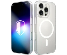 Dėklas 3MK Misty MagCase do Apple iPhone 16 Pro Max balta