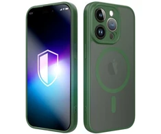 Dėklas 3MK Misty MagCase do Apple iPhone 15 Pro Max žalia